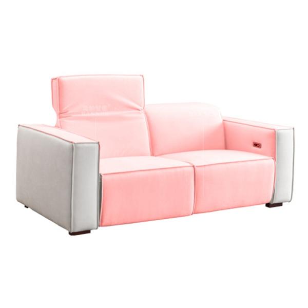 BN Italian Minimalist Functional Sofa Living Room Wear-Resistant Cat Claw Cloth Double Seat Electric Recliner Sofa
