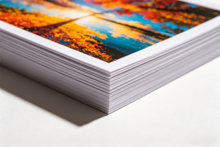 Anti Curl Inkjet Glossy Photo Paper 350g A4 A3 Humidity Resistant For Digital Printing