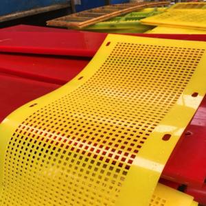 Flip-Flop Mesh Polyurethane Screen Panel with 1m Width 45 Shore Hardness for