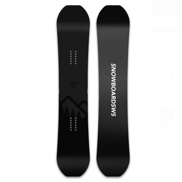 Autumn Customized Beginner Snowboards Adult Medium Hardness Camber Freestyle Snowboards All Mountain Resort Skiing White