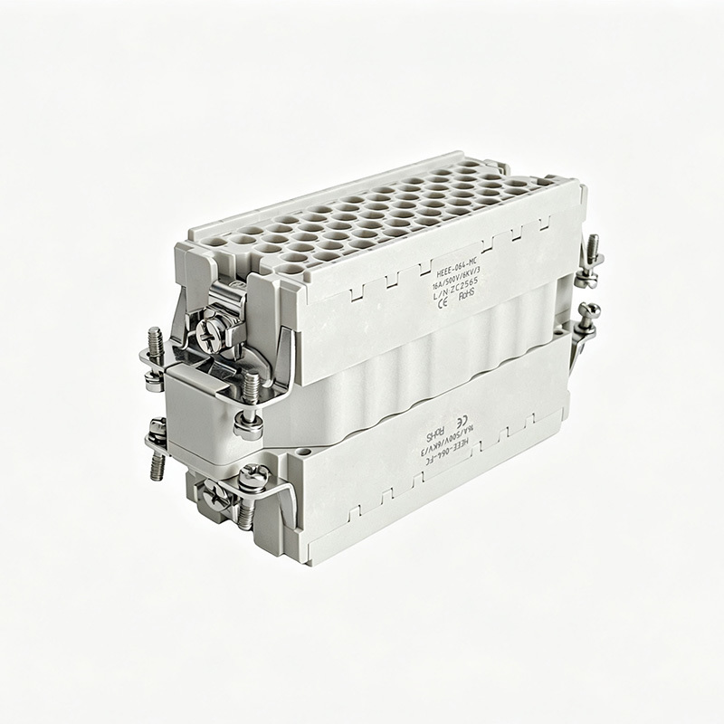 64 Pin High Density Crimping Heavy Duty Connector
