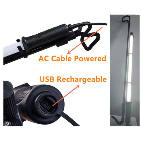 Le C.A. a actionné et rechargeable sous la pince extensible légère de travail de capot