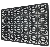 OEM plástico de Tray Pot Carry Tray do berçário do HDPE dos furos da modelagem por injeção 24