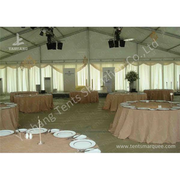 20M by 20M Aluminum Profile Outdoor Event Tent with Transparent Glass Wall