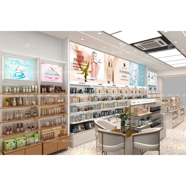 Retail Beauty Shop Furniture Frameless Commercial Jewelry Display Cases ODM