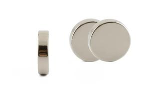Neodymium Rare Earth Disc Magnets , Industrial NdFeB Round Magnet