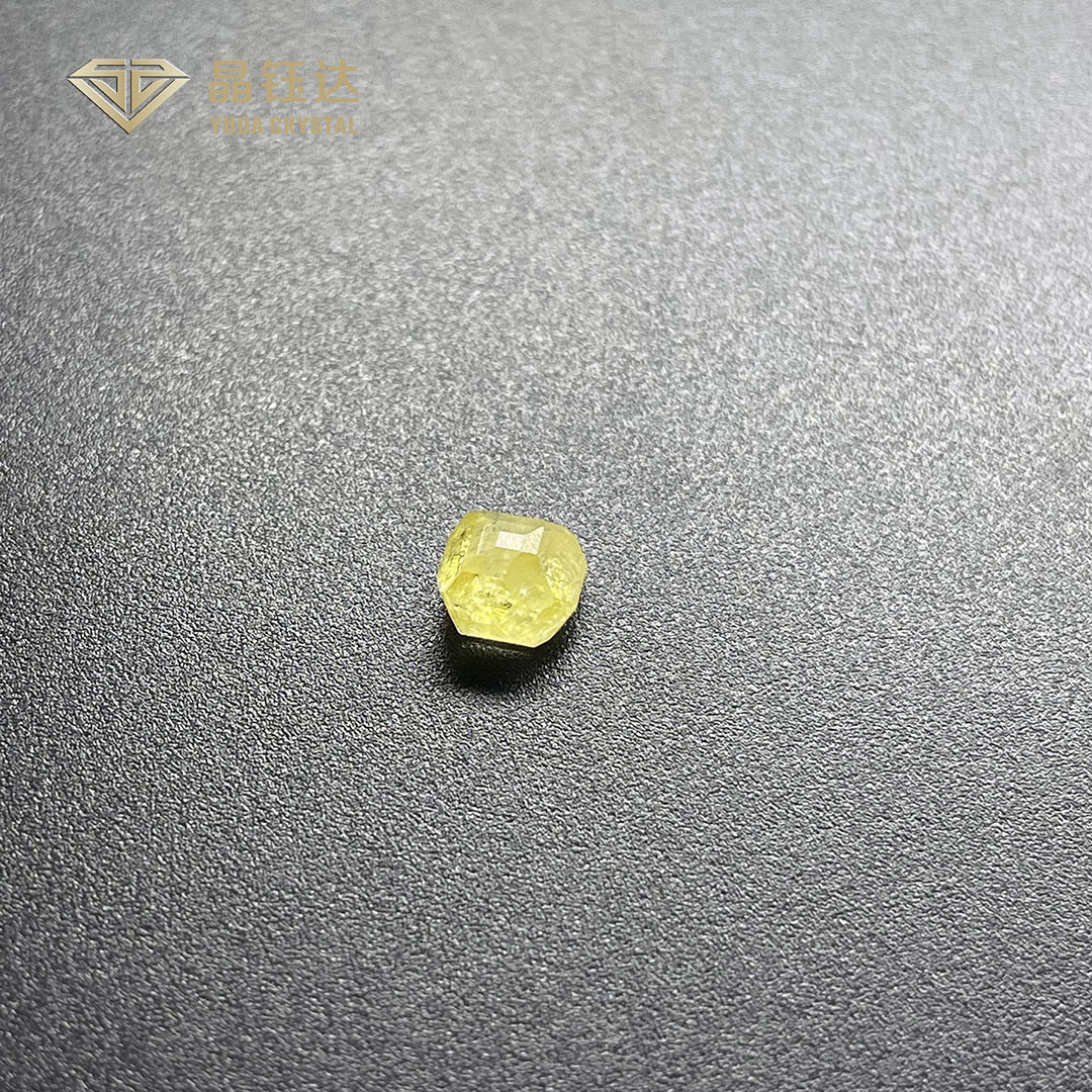 диаманты выросли лабораторией, который покрашенные VVS 2ct 2.5ct 3ct причудливой желтой ПРОТИВ