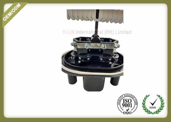 4 In 4 Out Dome Type Optical Fiber Cable Joint Closure Big Capacity 288 Cores