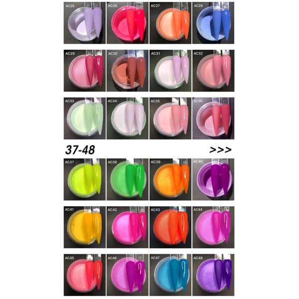 High-quality Manufacturer Customized Durability Colorful 3 In 1 Acrylic Powder For Wholesale acrylic nail wholesale