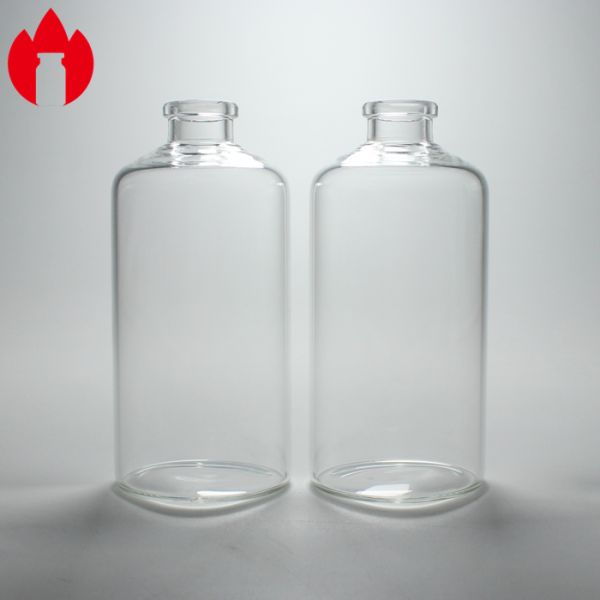 100ml 100R Clear Medical Boroslicate Glass Vial