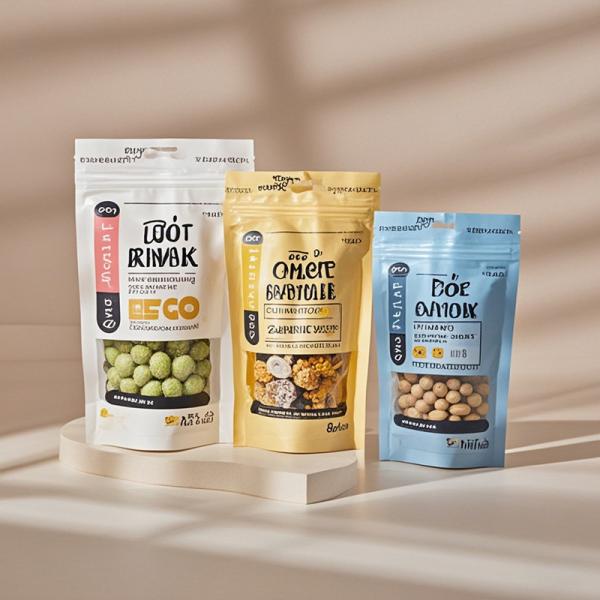Moisture-Resistant Recyclable Plastic Bag For Fresh And Protected Food Packaging Needs
