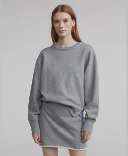 Женщины фуфайки серого хлопка дам двухкусочные установленные