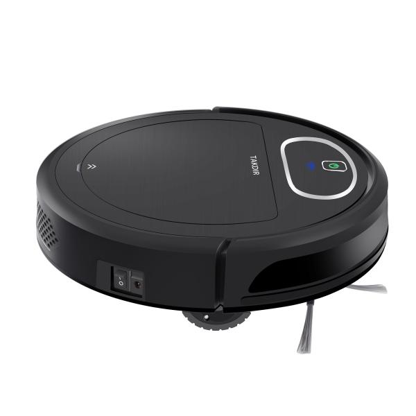 Portable Ultra Thin Robotic Vacuum Cleaner , Household Mini Cleaning Robot