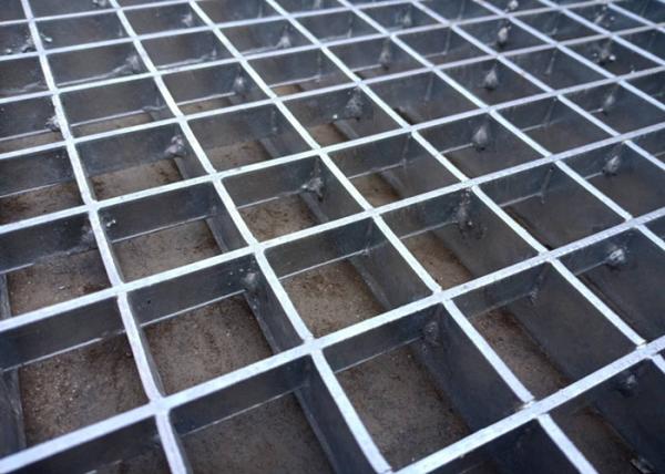 Painted Pressure Locked Grating Carbon Steel Long Working Lifespan
