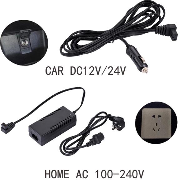 Refrigerador de carro portátil de mini capacidade 30L Adequado para SUV DC 12V