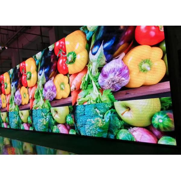 Large Indoor LED Video Panel Rental , Advertising Led Billboard Easy Installation