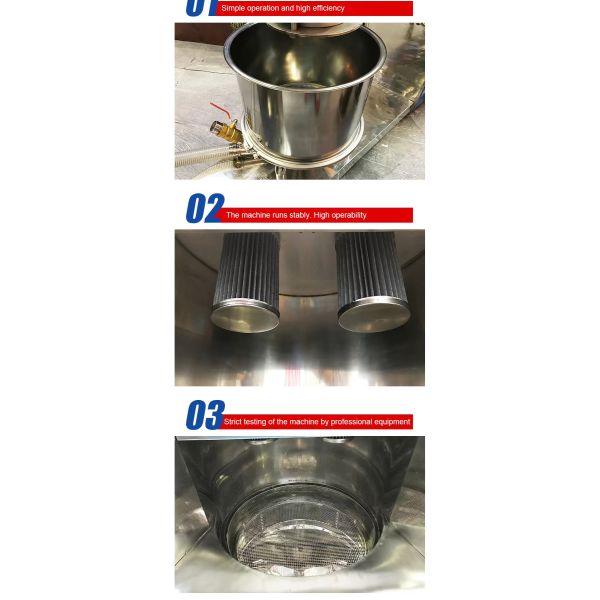 Customized Stainless Steel Vacuum Powder Conveying System for Dust-Free Pneumatic Powder Feeding