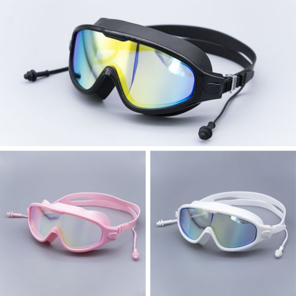 Clear Vision Fog Free Swimming Goggles Adult Swimming Glasses HD Transparent Lens