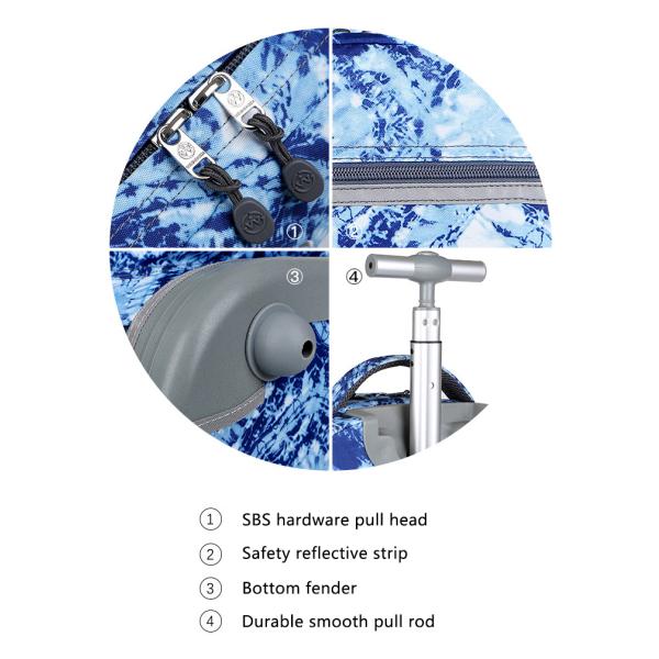 Юнисекс средняя школа детский роликовый рюкзак многофункциональный для студентов