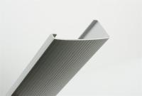 Pvc extruso de plástico de uso de las tiras de corte de perfil gris extrusión de la co tira personalizada