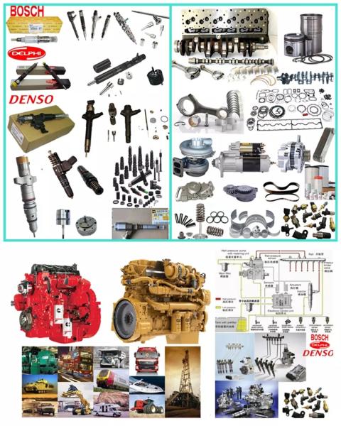 ISUZU Cummins Fuel Injectors 6BT 6D102 Fuel Injector Kit 3283577 3283576 3283562