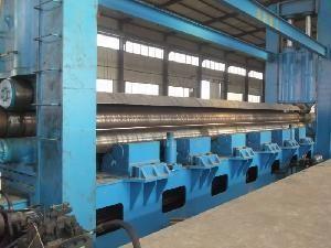 Diâmetro 813 de petróleo e gás milímetros de rolo da tubulação que forma a máquina com a máquina de rolamento hidráulica de 3 rolos