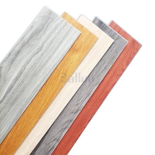Apartamento Interlocking Click SPC Alfombra de madera de mármol Vinyl 7mm LVP Blackbutt suelo