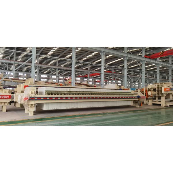 Solid Liquid Separation Chamber Filter Press For Marble Wastewater Treatment