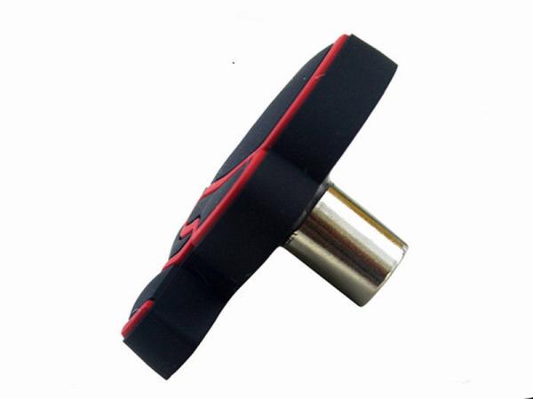 Soft Plastic Black Capatan Rubber Kids Furniture Knobs PVC Cupboard Knobs