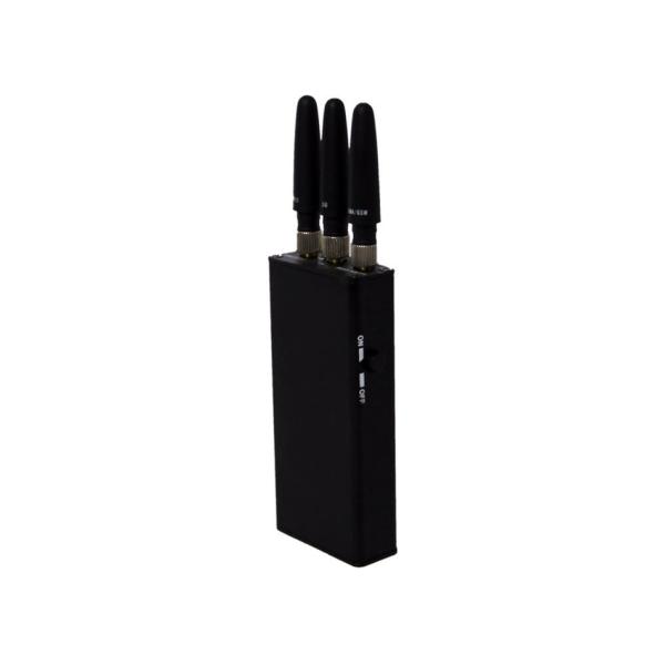 Jammer сотового телефона 3 диапазонов портативный Handheld для WiFi Bluetooth GPS 3G
