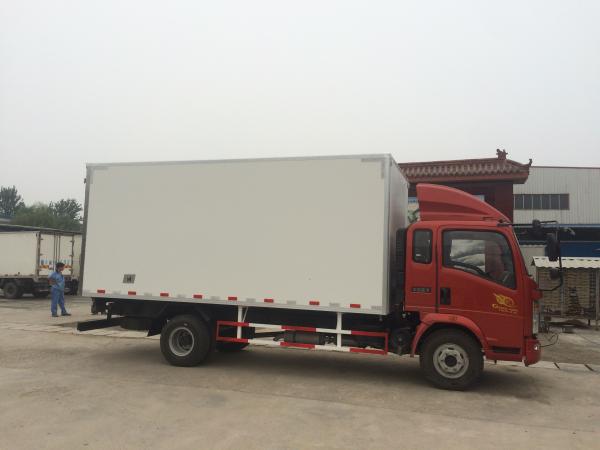 Small Refrigerated Box Truck 1 To 10 Tons For Transporting Frozen Foods