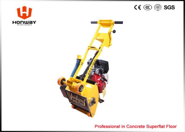 Upright Concrete Grooving Equipment , Walk Behind Asphalt Planer Energy Efficiency