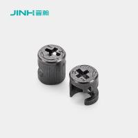 Connecteur à cames en acier de 10 mm facile à installer Minifix Cam Lock pour le panneau de meubles RTA