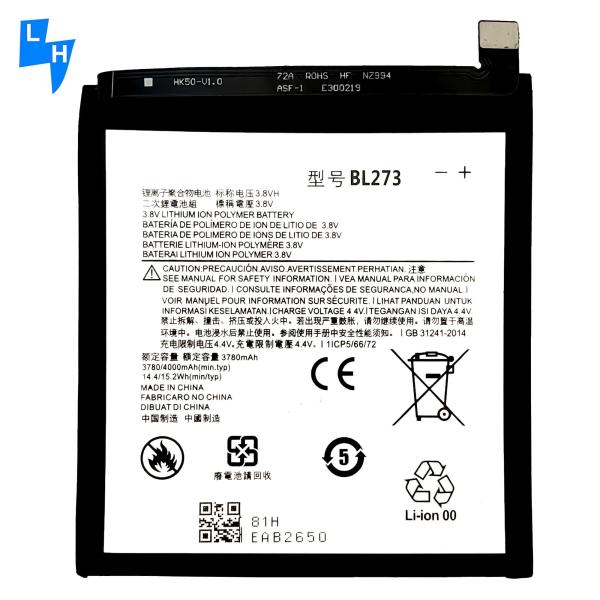 K8 PLUS 100% Original Secondary Lithium Battery BL273 for Lenovo K6 Note 4000mAh 3.8V