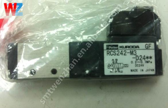 SMT Pick And Place Machine Parts Solenoide Valve J6702049A RCS242-M3-D24