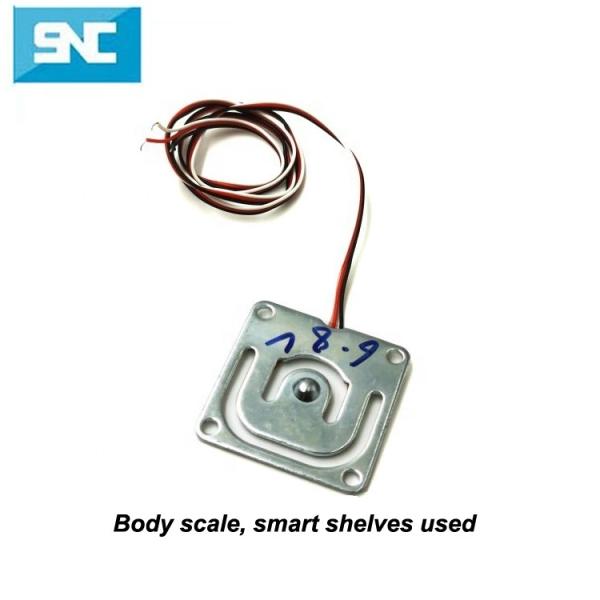 10kg 30kg 50kg 75kg 100kg 150kg Petite cellule de charge micro pour balance corporelle à pont complet Alimentation 3-10V 1.6mv/v Sortie