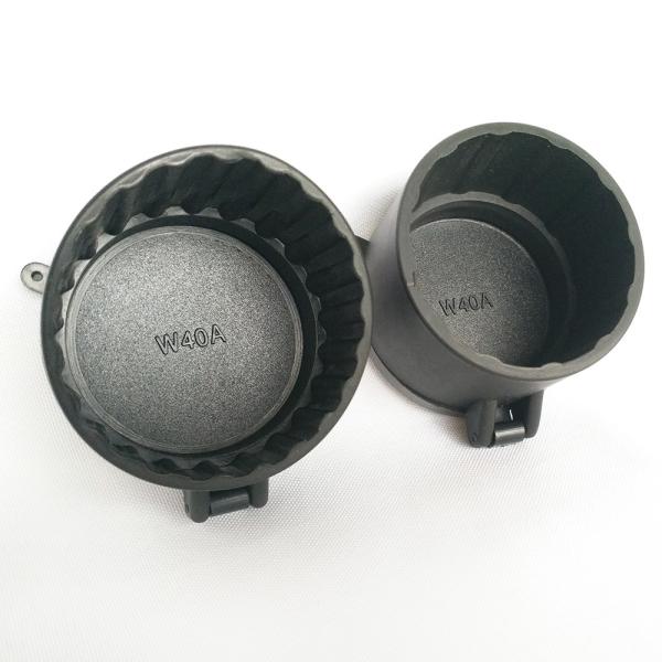 Dustproof Telescope Tripod Accessories , 30mm Flip Up Rifle Scope Lens Covers