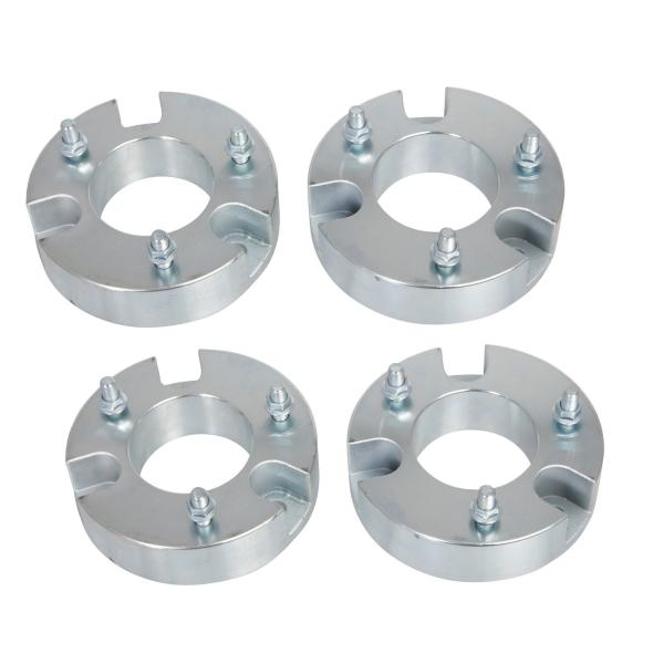 Anodized Silver 3 Coil Spacer Lift Kit , Steel Ford F150 Spacer Lift Adjustable