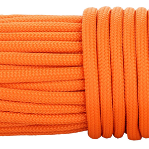 8mm Nylon Magnet Fishing Rope 65 Feet Safety Rope With Carabiner