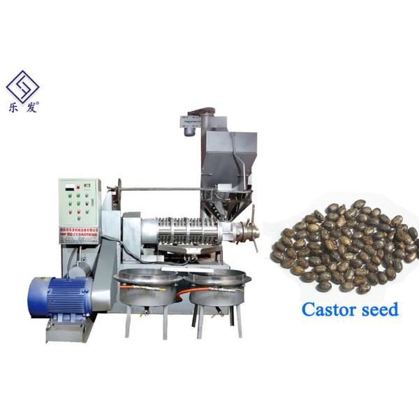 1-2 tons/h Cold Spiral Cold Oil Expeller Screw Oil Milling Device