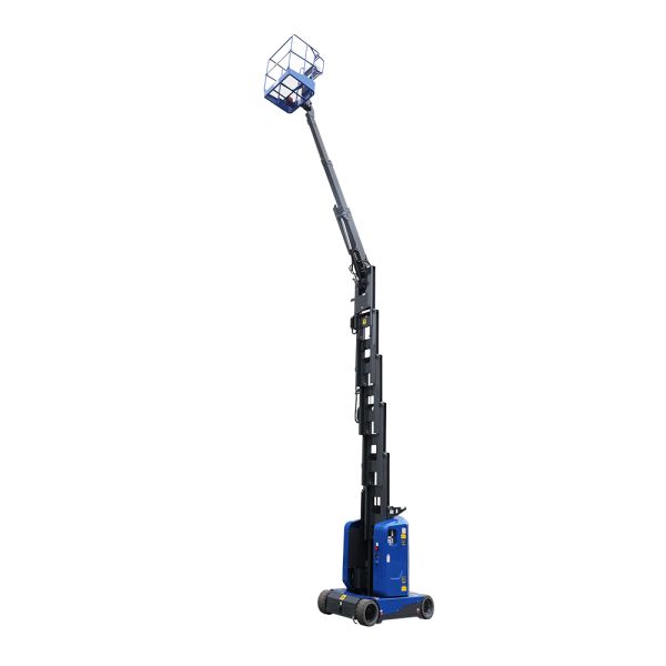 Gravel Terrain Electric Tracked Vertical Mast Lift Self Propelled 7m-10m Custom
