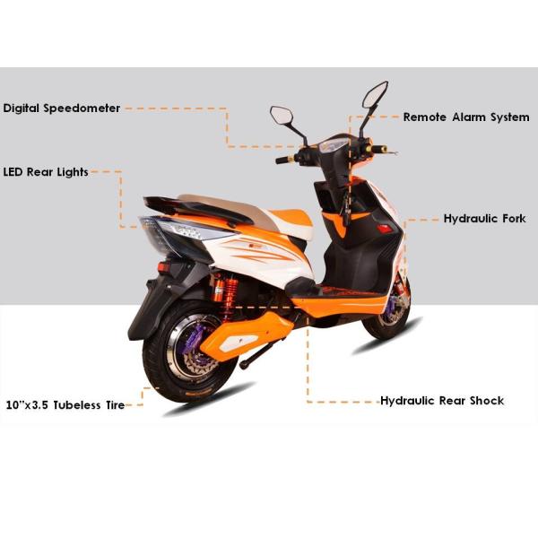 40km/H Motorized Bicycle Scooter 48V 20Ah Lead Acid Gel Battery