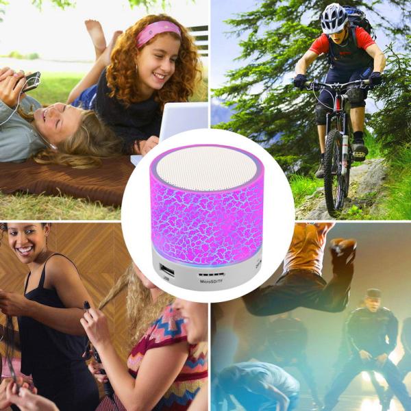 Logo Customized Bass 3d Sound Stereo USB Wireless Charging Bass High Quality Loud Blue Tooth Speaker
