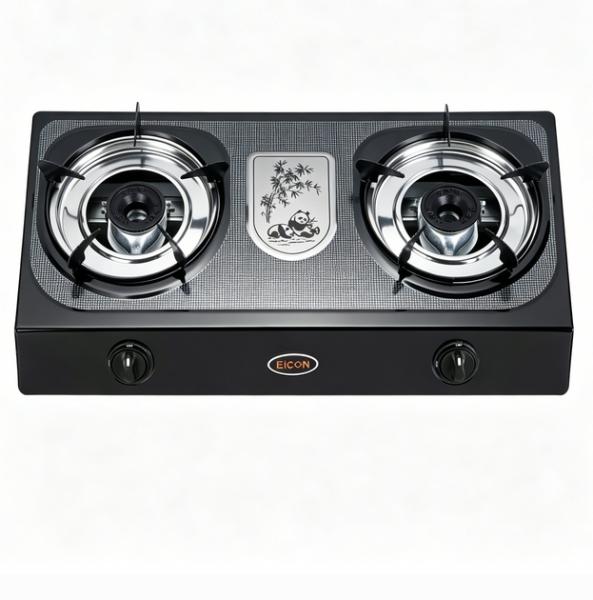 Manufacturer Stainless Steel Tabletop 2 Burner Natural Stove Kitchen OEM ODM
