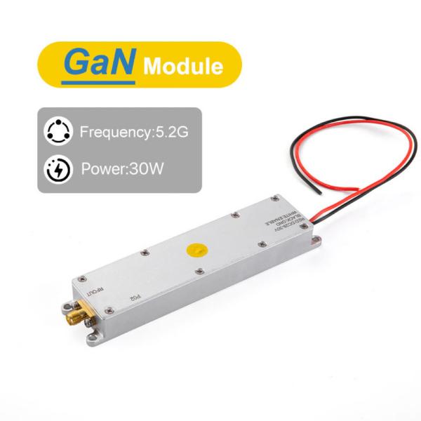 30W GaN Module for Counter Fpv Anti Drone PA 136g 433MHz 428-438MHz 29.7*131*15.5mm