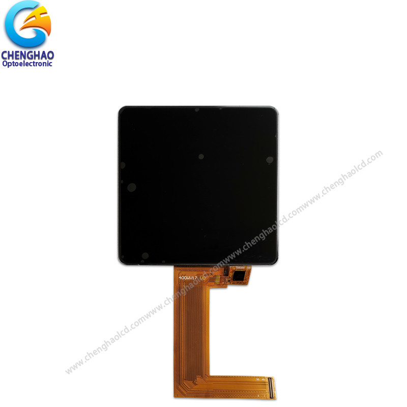 Все черный эффект квадратный TFT дисплей 3,95 дюйма 480x480 TFT LCD Капацитивный сенсорный экран