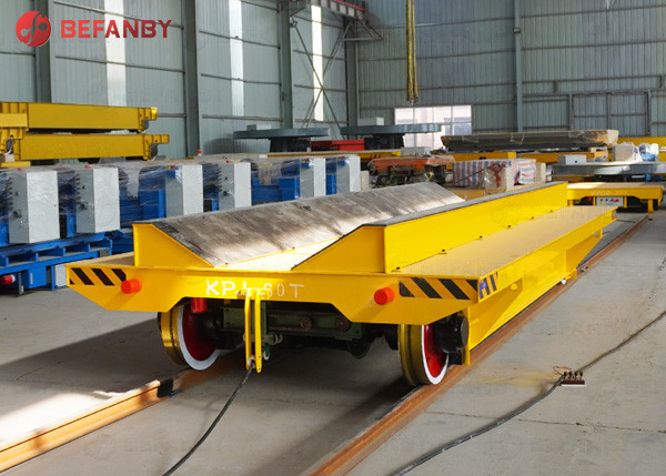 Heavy Load Electric 50t Coil Transfer Bogie