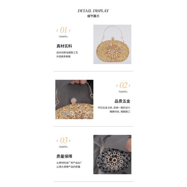 АМАЗОНА С ДИАМАНТОВОЙ инкрустированной подсолнечницей обеденная сумка женская мода банкет КЛУЧЕВСКОЕ ПОЛНОЕ ПОДОБОЖЕНИЕ вечера сумка