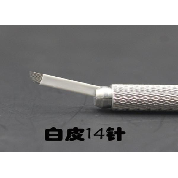 Патрона иглы машины татуировки макияжа карандаша для глаз нержавеющей стали стерилизация мини постоянного белого медицинская