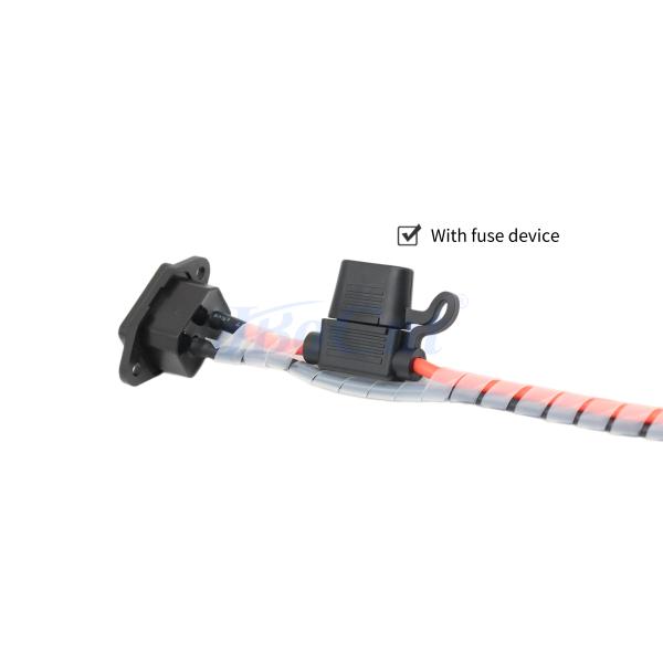 CE Wiring Harness Connector 2+4P EV Connector For Lithium Battery Charging / Discharging